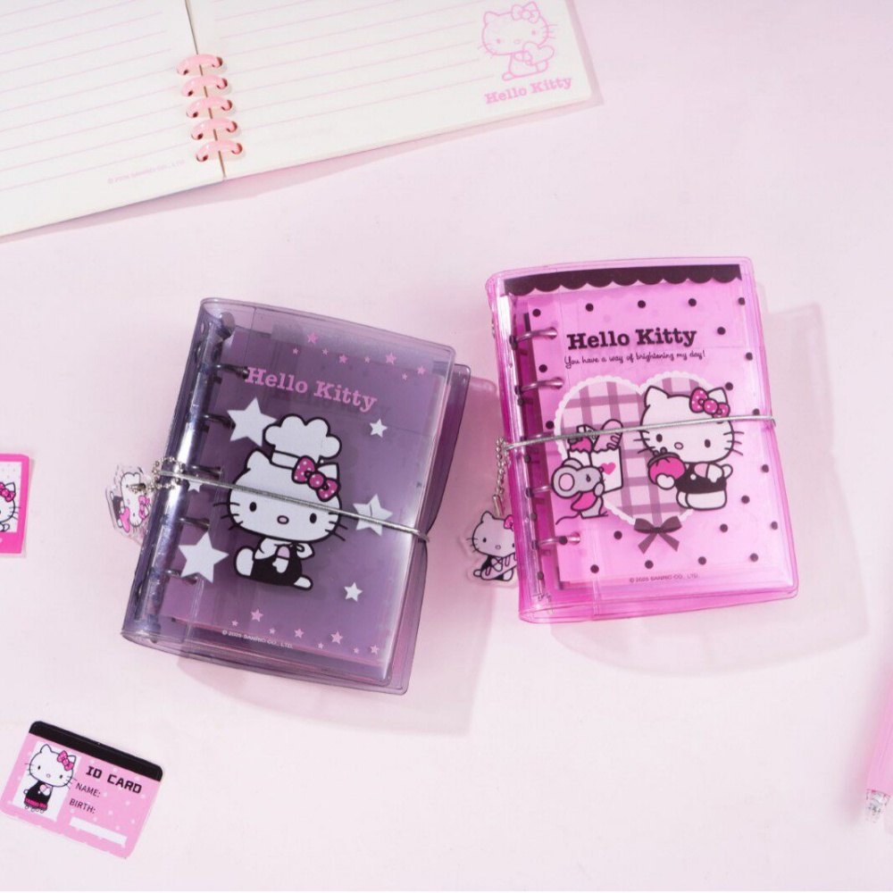 Meal Prep Notebook - Echte Sanrio Hello Kitty losbladige scrapbook