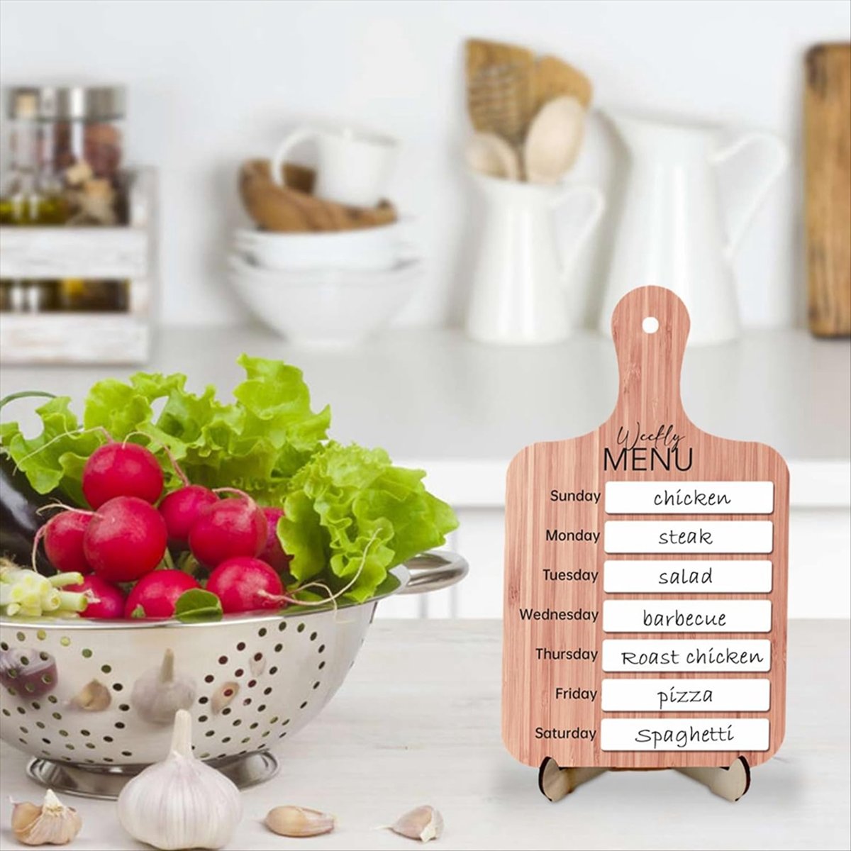 Meal Prep Weekly - Koelkast Meal Planner voor thuis, wekelijkse