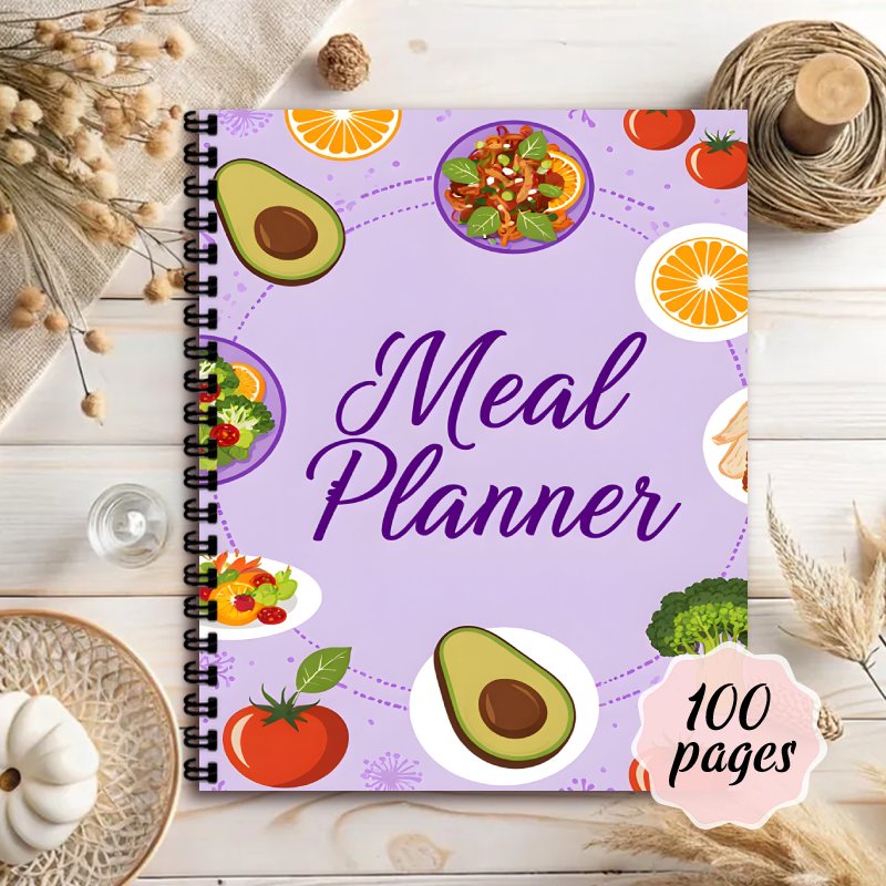 Meal Prep Weekly - Maaltijdplanner, Meal Prep Planner, Weekplanner voor