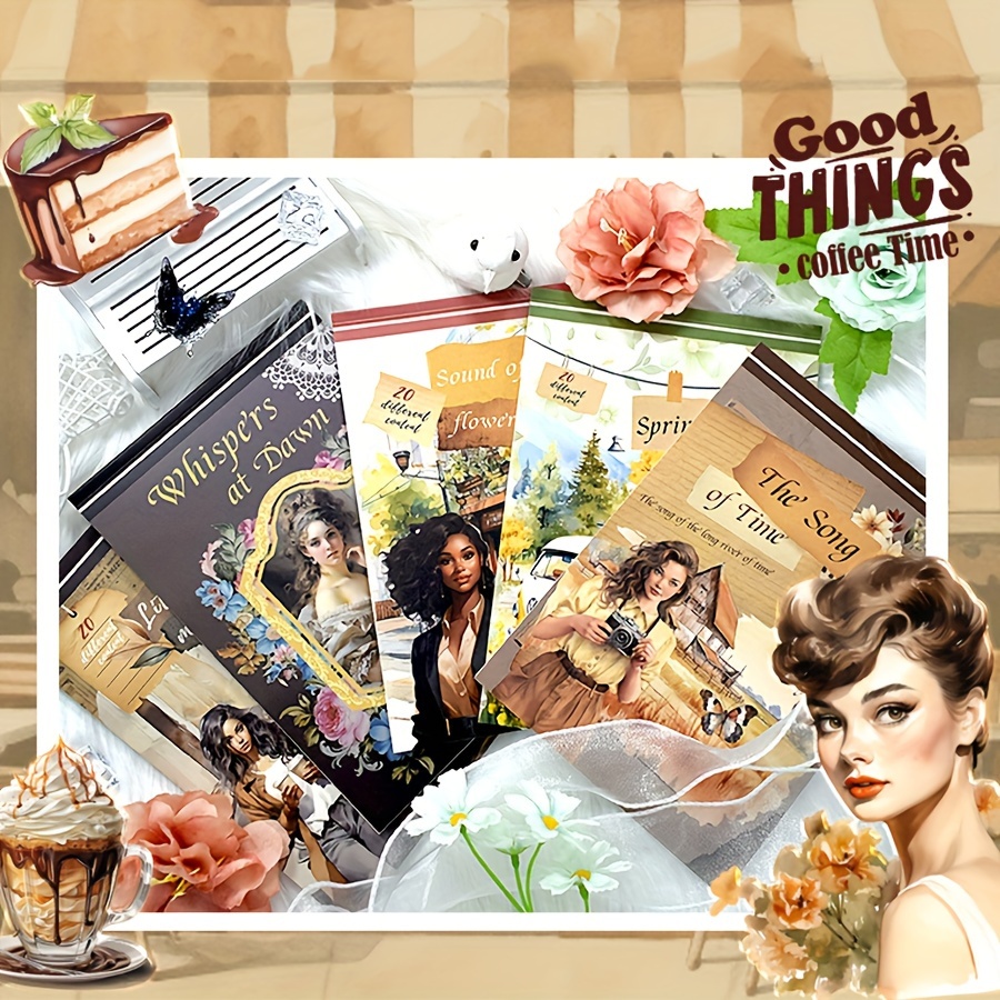 Meal Prep Notebook - 20 Vellen Voorgesneden Stickerboek Huisdier Washi
