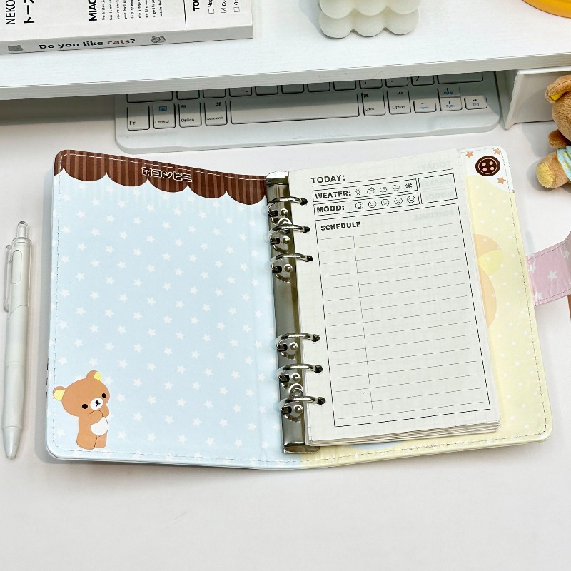 2026 nieuwe Rilakkuma A6 notit - Meal Prep Notebook recensie en prijs