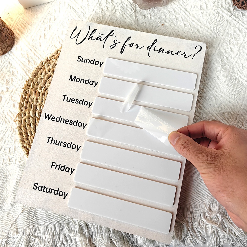 Praktische magnetische koelkas - Meal Prep Weekly recensie en prijs