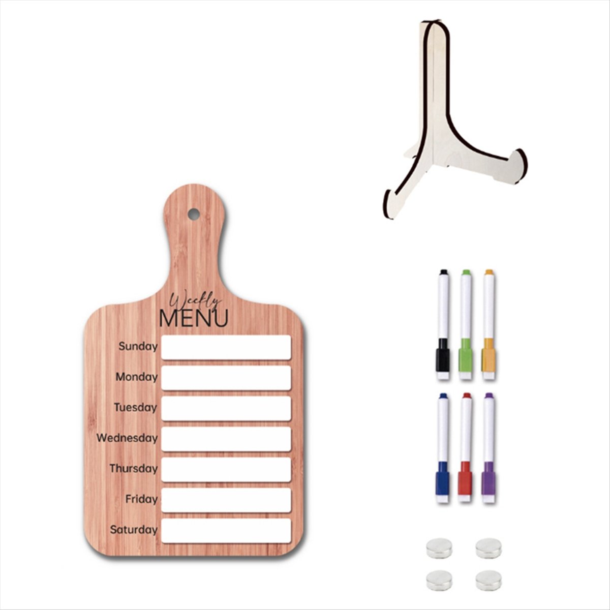 Koelkast Meal Planner voor thu - Meal Prep Weekly recensie en prijs