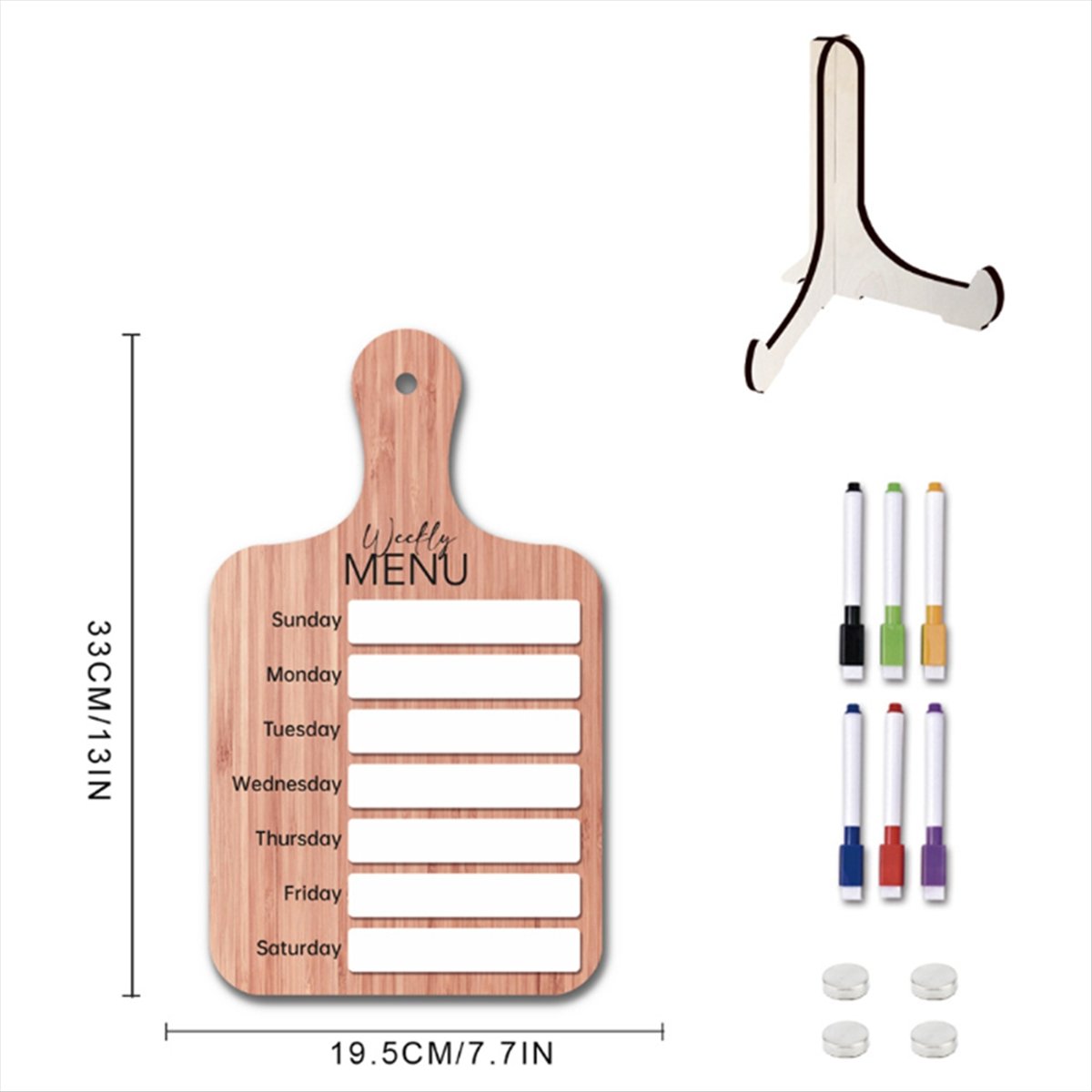Koelkast Meal Planner voor thu - Meal Prep Weekly recensie en prijs