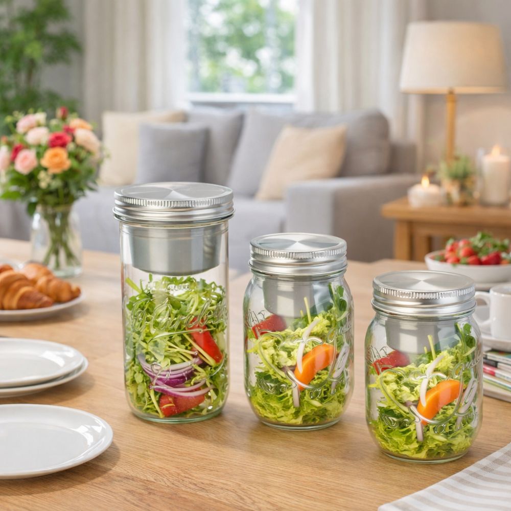 16/24 Oz Salade Glazen Potten  - Meal Prep Weekly recensie en prijs