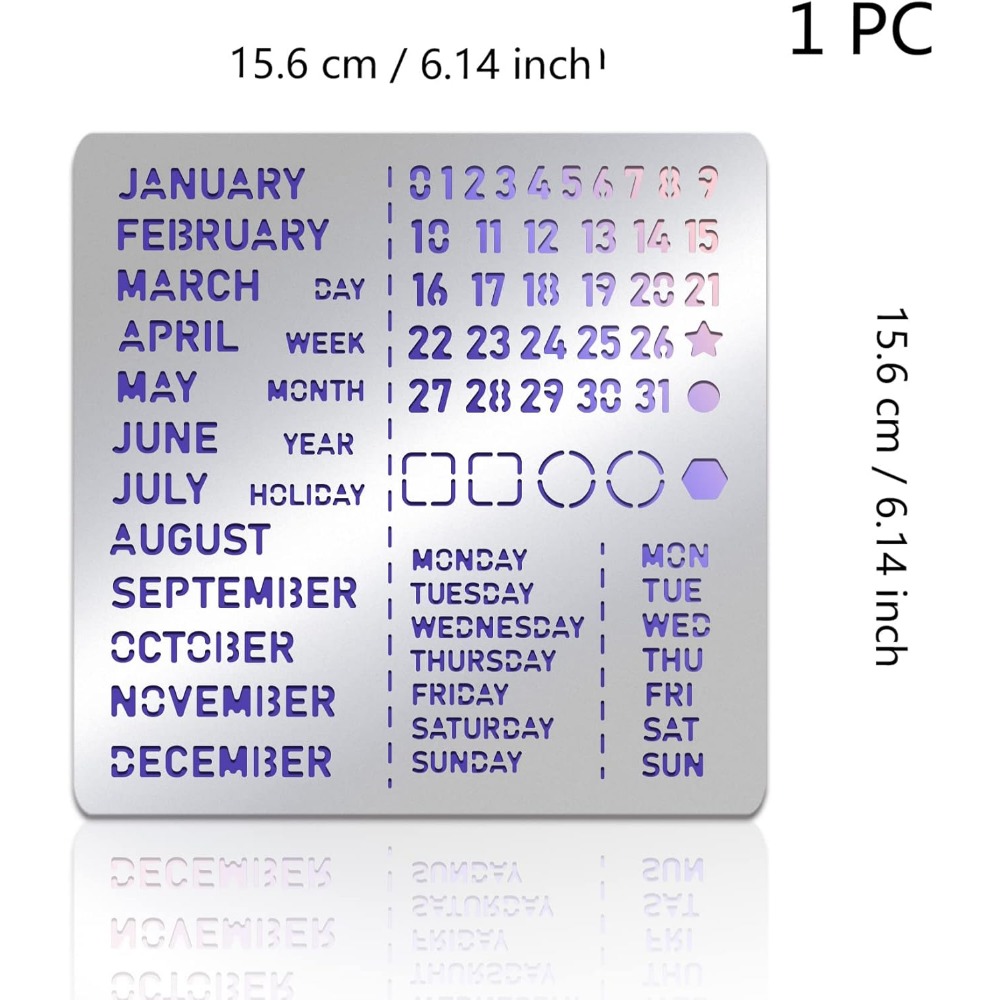 Sjabloon kalender roestvrij st - Meal Prep Notebook recensie en prijs