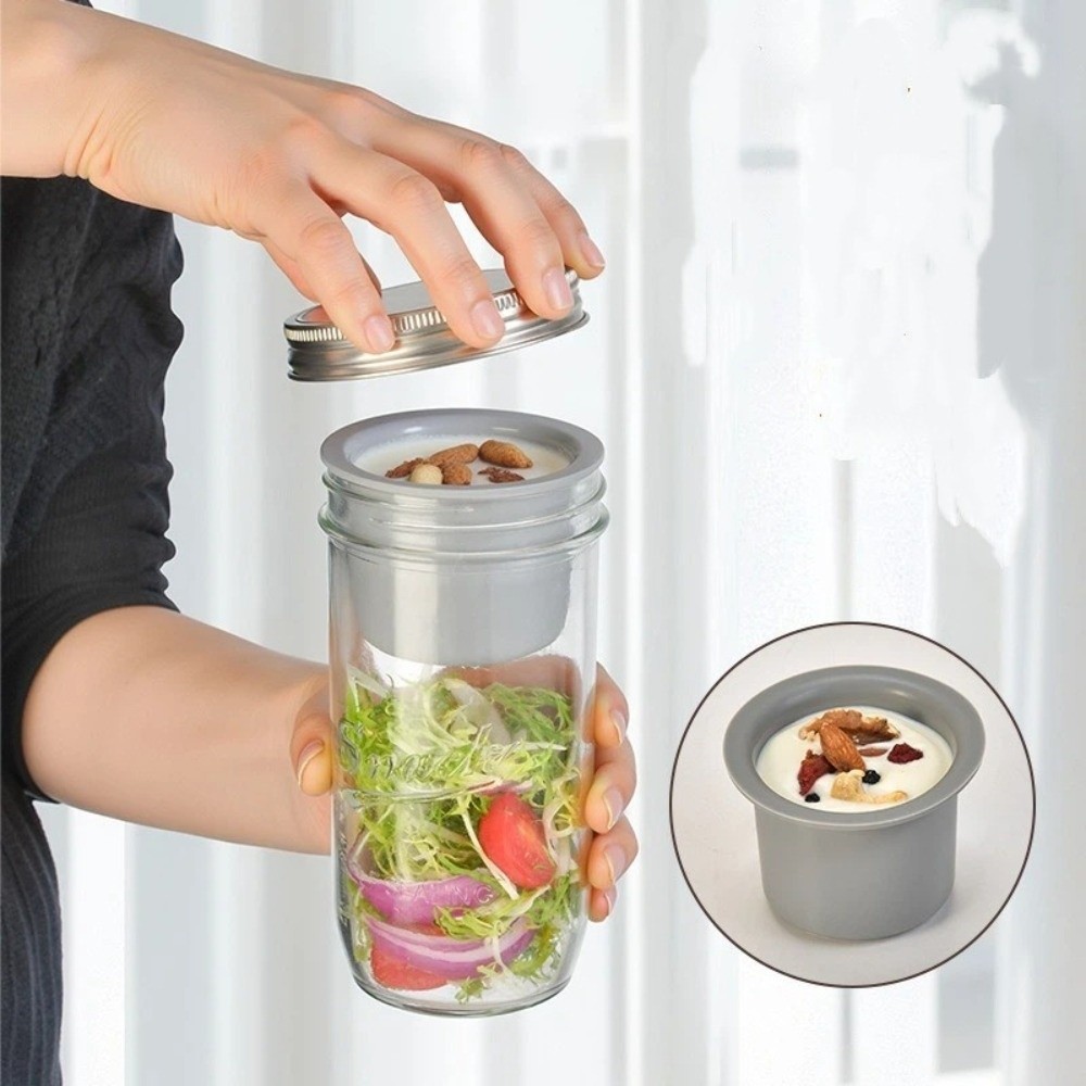16/24 oz Salade Glazen Potten  - Meal Prep Weekly recensie en prijs